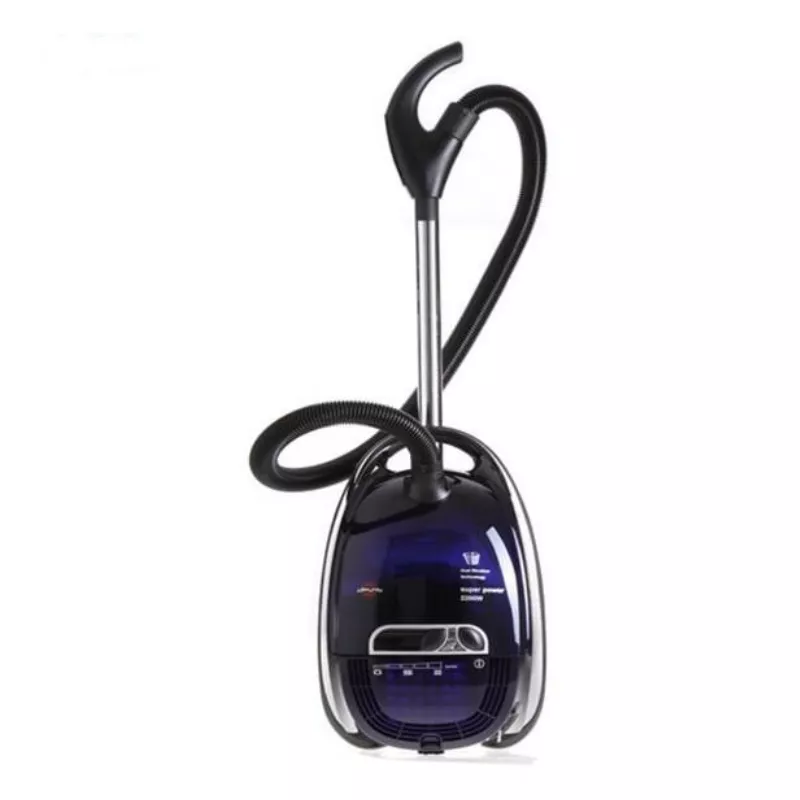 خرید جارو برقی 2200 وات جدید کروم - VC-2200 Chrome آبی پارس خزر